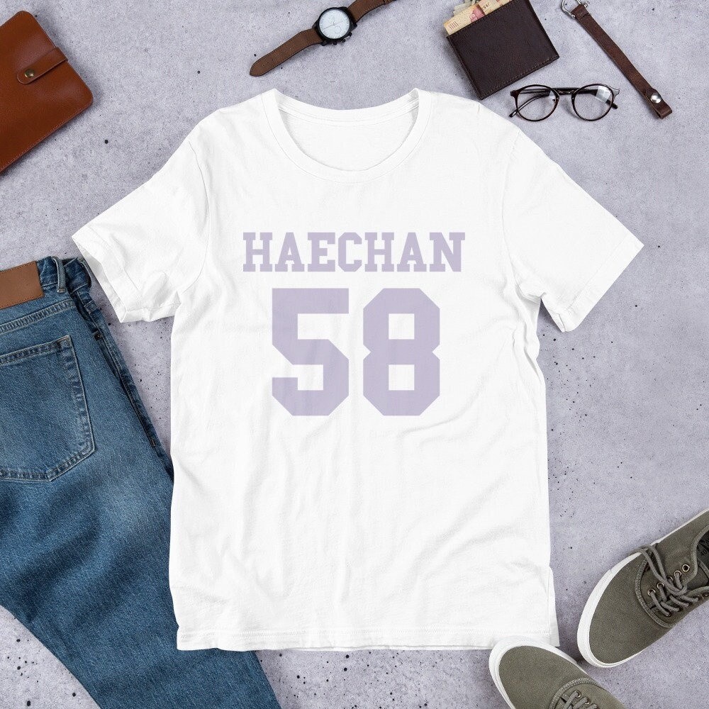 mhwkเสื้อกีฬาแขนสั้น ลายทีม NCT Dream Candy Jersey Haechan Kpop Merch สําหรับแฟนคลับ | ของขวัญ NCTZE