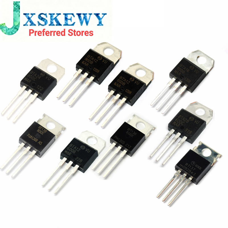 ใหม่ Product10pcs BTA16-800B TO-220 BTA16-800 800V 16A BTA04-800B BTA06-800B BTA10-800B BTA10-800C B