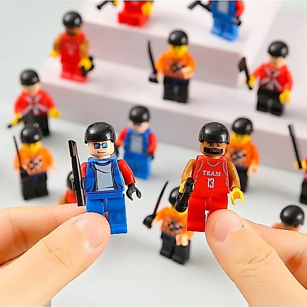 3D ของเล่นตัวต่อ โมเดล ทหาร ตำรวจ พร้อมส่ง