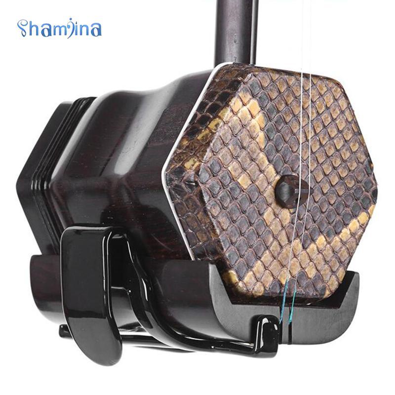 [Shamjina] Erhu Holder รองรับเอว Black Zinc Alloy ขาตั้งเครื่องมือที่ใช้งานได้จริงอุปกรณ์เสริมทํามือสําหรับผู้ที่ชื่นชอบดนตรี