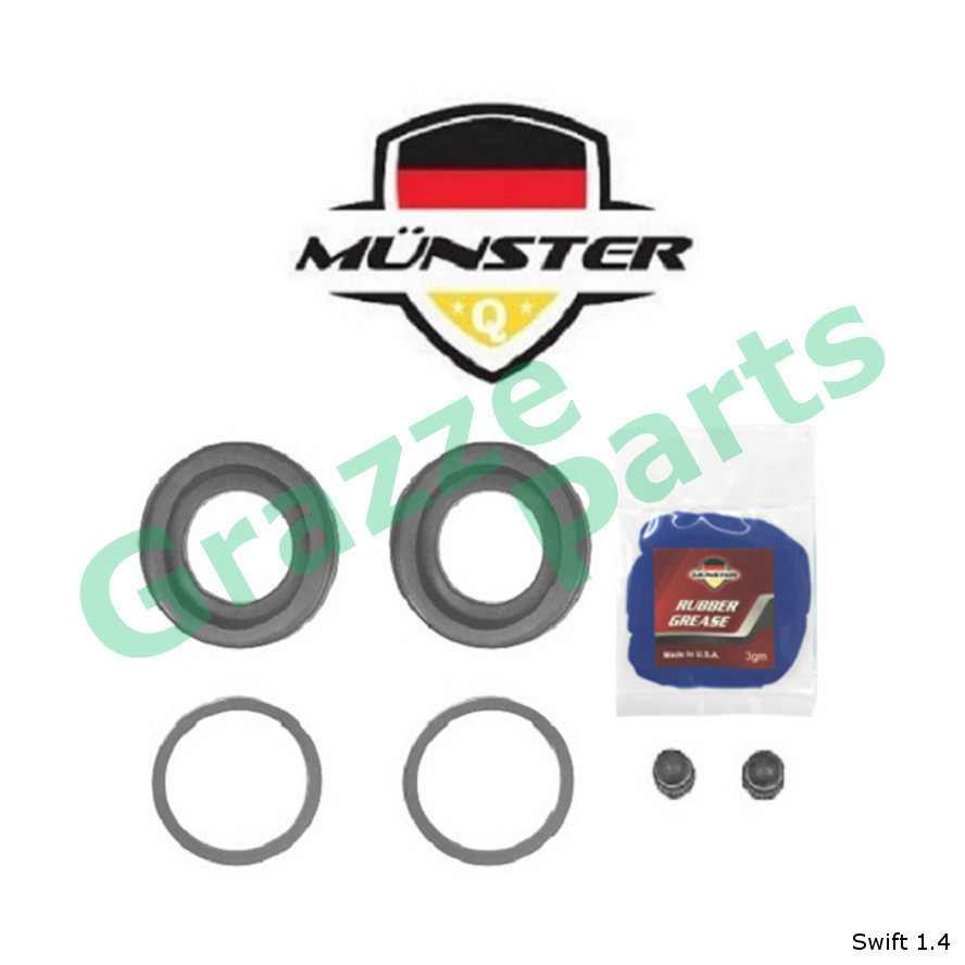 Münster Disc เบรค Caliper ชุดซ่อมด้านหลัง 55880-68L01X - 34.5mm Suzuki Swift 1.4 2013 ZC32S ZC62S ZC