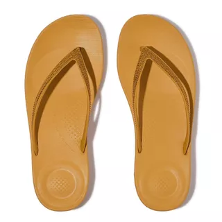 FITFLOP IQUSHION SPARKLE รองเท้าแตะผู้หญิง รุ่น R08-D65 สี YELLOW