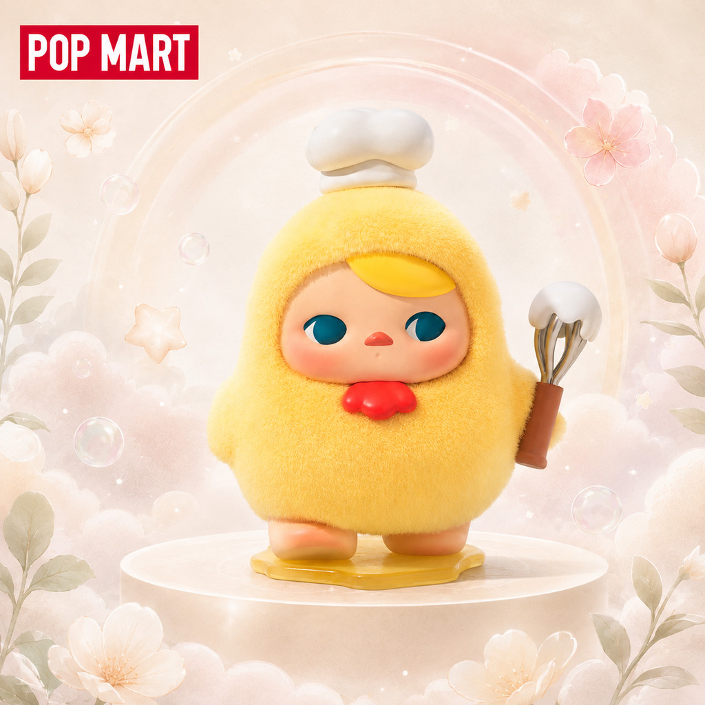 [Secret] POPMART PUCKY PUCKY Egg Egg Bean Series Figure-Made Mystery Box Decorative Gift