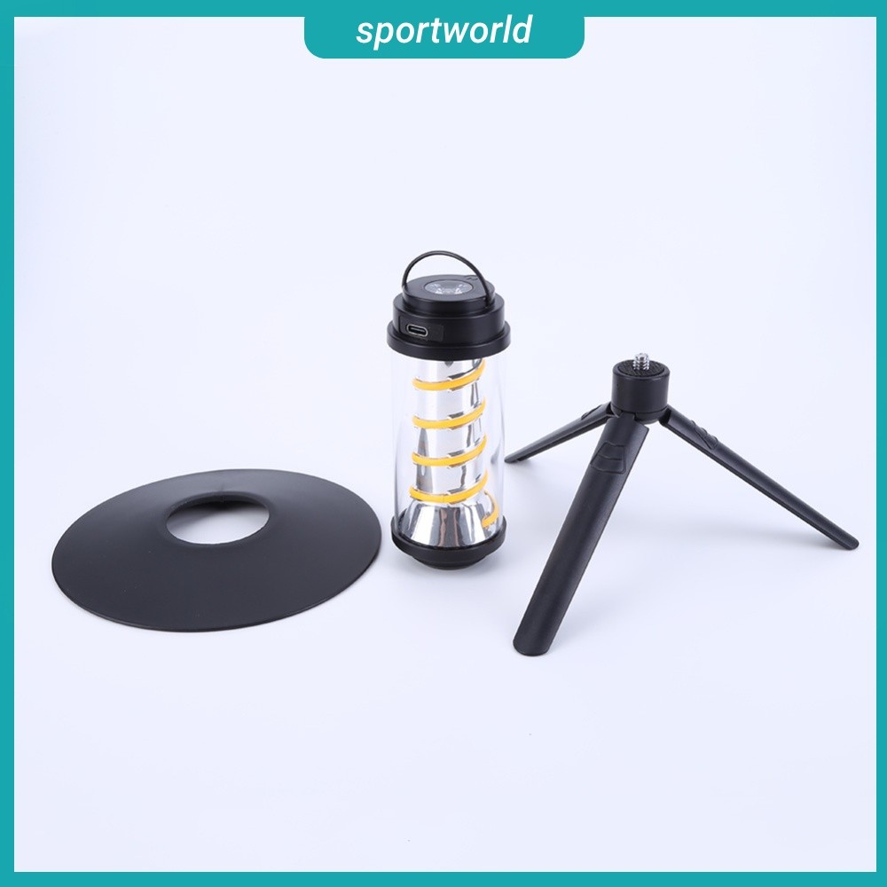 sportworld ไฟตั้งแคมป์กลางแจ้ง ไฟตะเกียงแค้มปิ้ง ไฟแคมป์ปิ้ง โคมไฟ LED แบบพกพา สำหรับตั้งแคมป์กลางแจ้ง