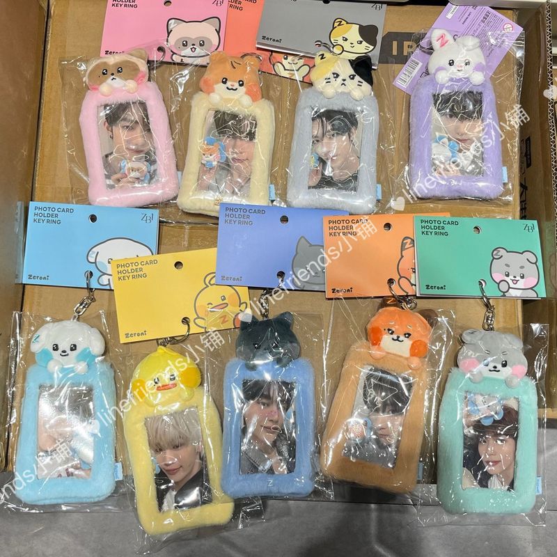 ของแท้ ZERONI Zb1 HOME PARTY Plush Card Holder Zhanghao Han Weichen Card Holder พร้อม Card Star สินค