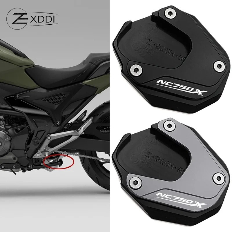 สําหรับ Honda NC750X NC 750X NC750 X NC 750 X 2014-2023 2024 2025 CNC รถจักรยานยนต์ Kickstand ขาตั้ง