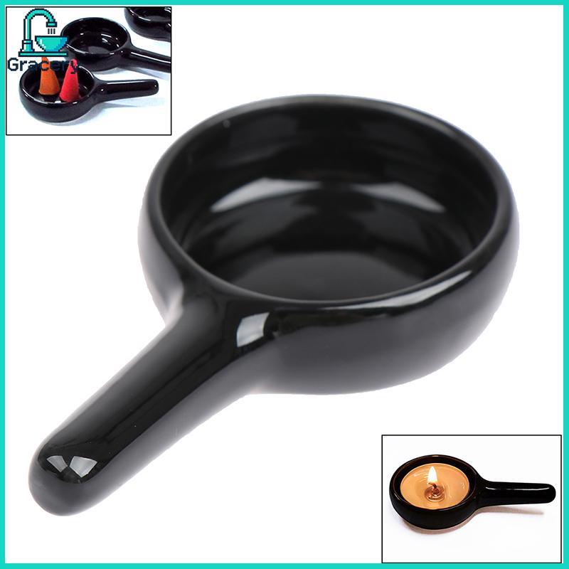 Graceryif.th Ceramic Aroma Burner Burner Aromatherapy Candle Holder TH