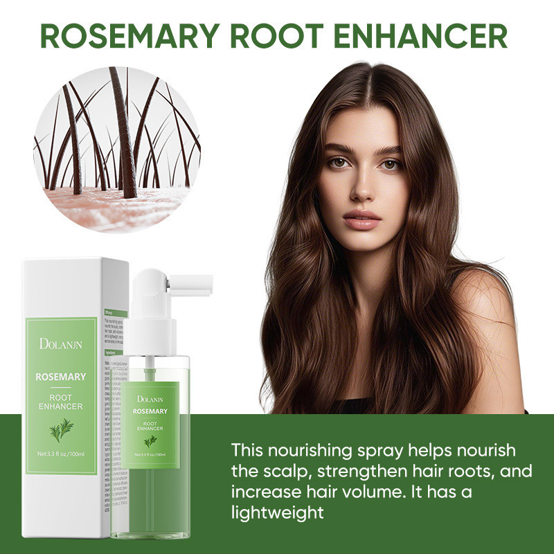 Cross-Border การค้าต่างประเทศ Rosemary Hair Growth Spray Moisturizing Nutritious Scalp Repair Hair S