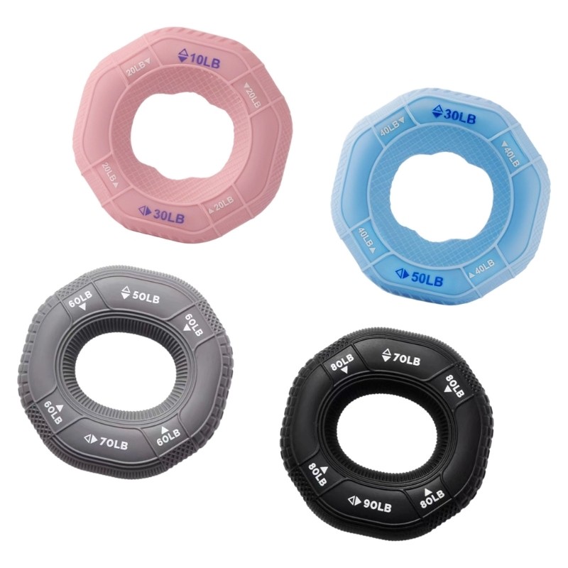 Mtt Grip Strength Trainer Set Grip Strength Rings สําหรับใช้ในการออกกําลังกายมือ