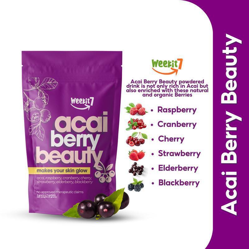 พร้อมสต็อก Acai Berry Healthy Beauty Juice0821
