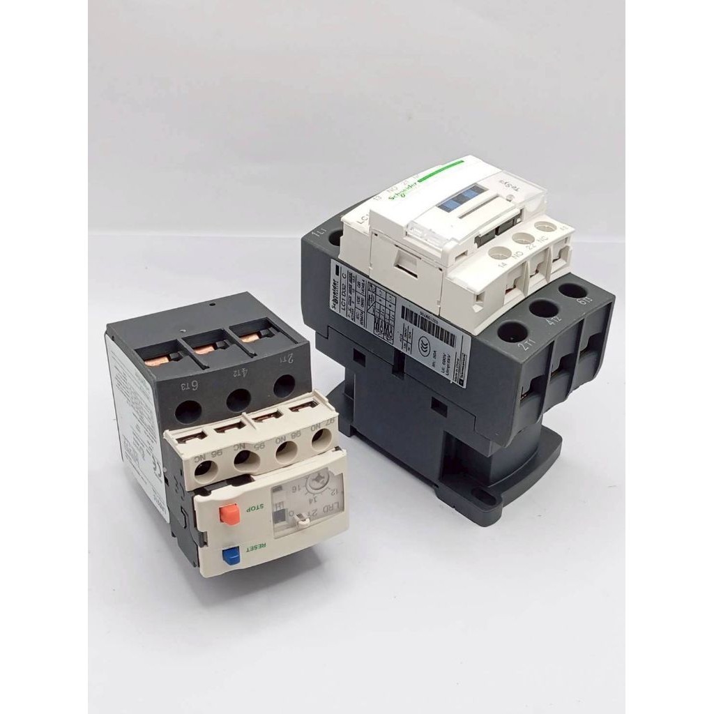 ชุดLC1D32+LRD21C รุ่น TeSys Deca สำหรับ Overload Relay 12-18A Schneider แมกเนติก พร้อมจัดส่ง