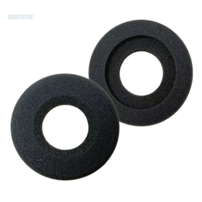 3C 55x55 มม.โฟมชุดหูฟังแผ่นรองหูฟังสําหรับ C3310 C3320 หูฟังสีดํา Earcups แผ่นรองหูฟัง