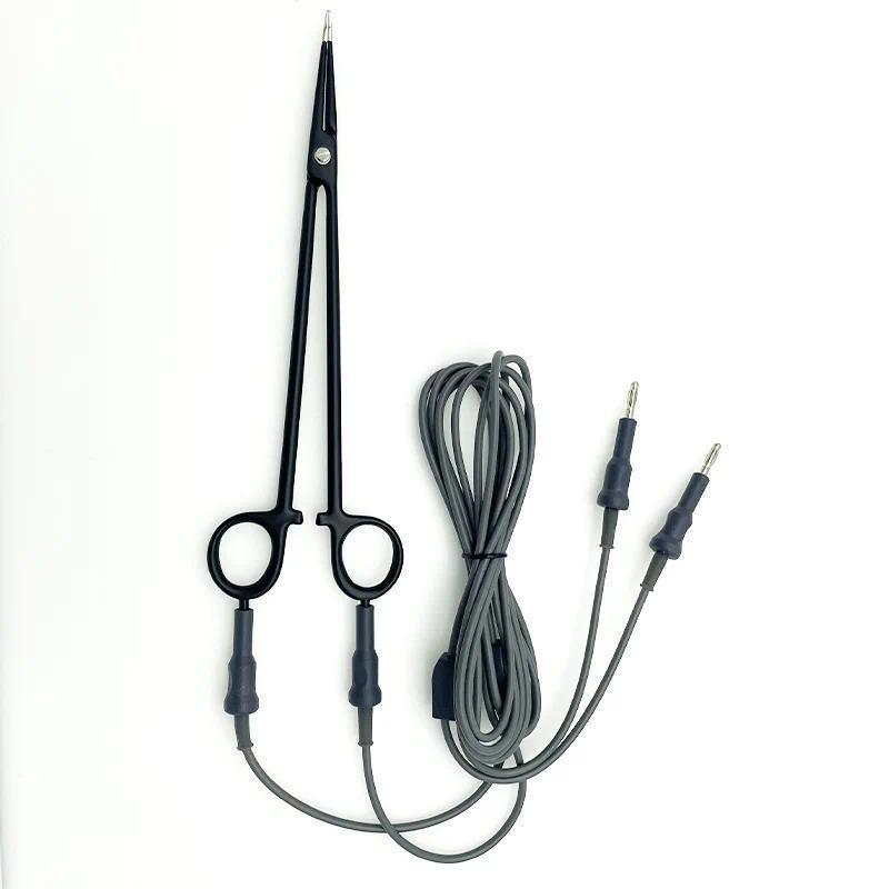 【QJ】สําหรับ Bipolar Arterial Scissor ศัลยกรรม Bipolar Forceps High Frequency Electrotome และ 4.0 ซิล