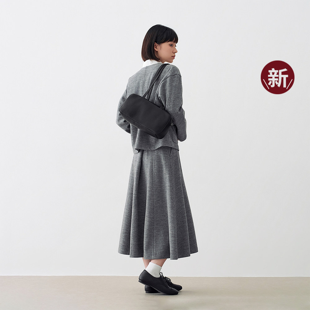 MUJI MUJI กระเป๋าโบว์ลิ่งหนังแกะ กระเป๋าผู้ชาย กระเป๋าผู้หญิง สินค้าใหม่