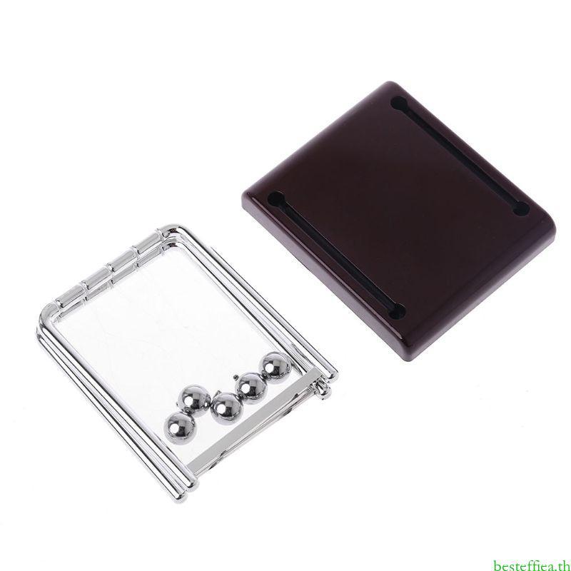 Beste Cradle Steel Newton s Balance ฟิสิกส์วิทยาศาสตร์ลูกตุ้มของเล่นโต๊ะสนุก
