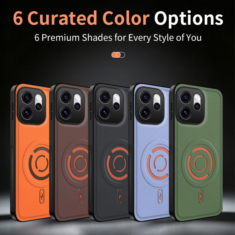 สําหรับOppo Reno14 FกรณีOppo Reno15 Fเคสโทรศัพท์ฝาหลังแม่เหล็กกันกระแทกเคสแข็ง