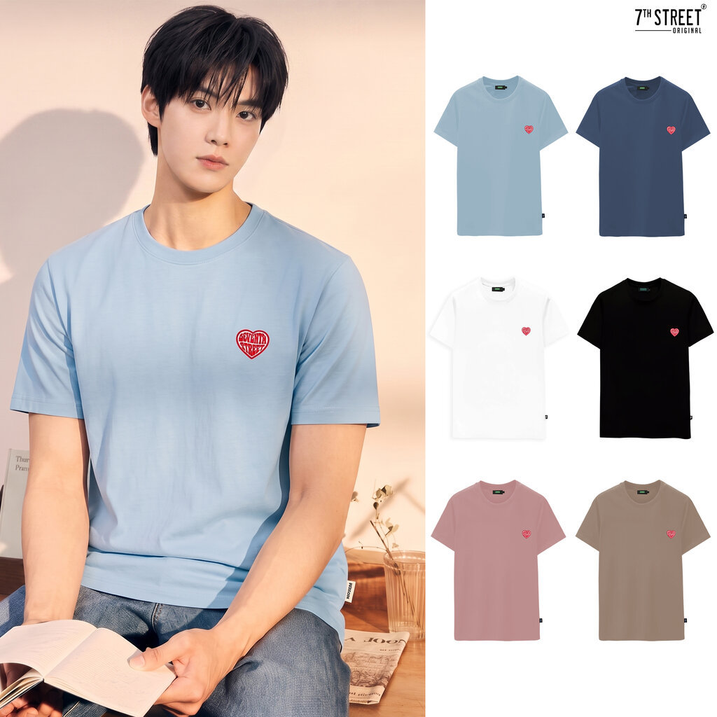 เสื้อยืด 7ᵗʰ Street รุ่น BUB ผ้า Cotton100% นุ่มสบาย ระบายอากาศได้ดี ไซส์ M-XL Clothing Man ผู้ชาย Tshirt