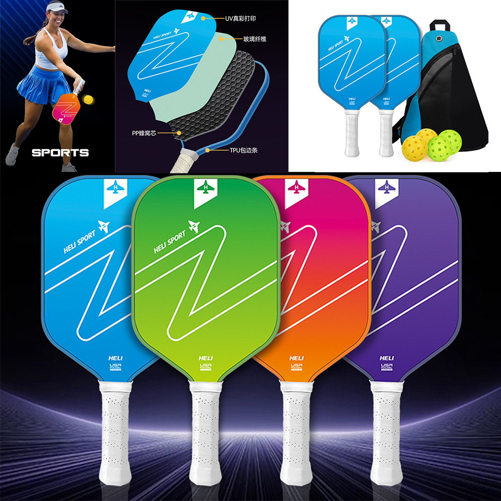 Pickleball Racket Glass Fiber Pickleball Racket Pickleball Racket Carbon Fiber Full Set Racket Board