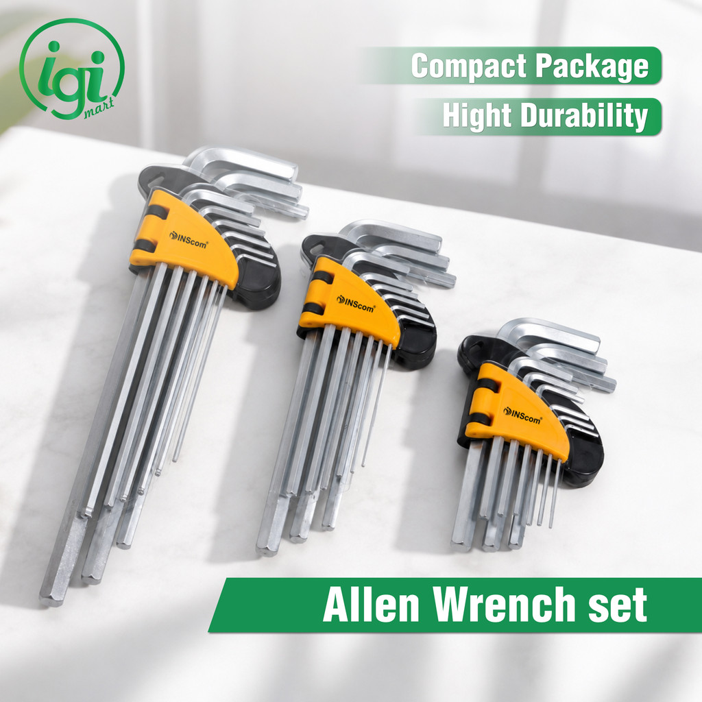 L-WRENCH SET HEX KEY 8 ชิ้น LONG SHORT WRENCH