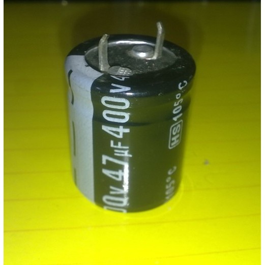 400V47UF เท้าแข็งนําเข้าต้นฉบับ 400V47UF