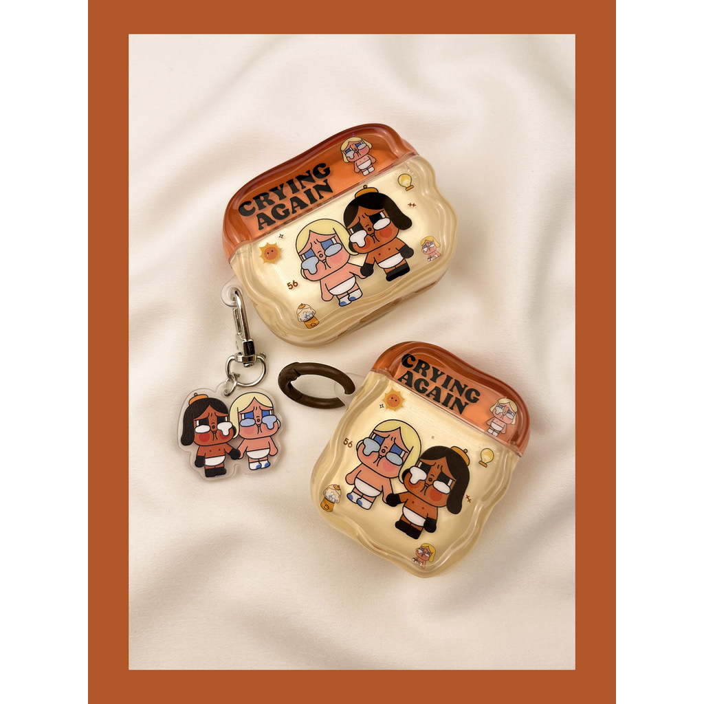 airpods 4 case เคส airpods pro 2 Ins สนุกน่ารักการ์ตูนร้องไห้เด็ก airpods4 เคสป้องกัน airpod3 เหมาะส