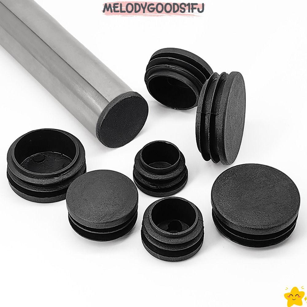 MELODYGOODS1FJ 10 ชิ้นรอบหลอดฝุ่น,ท่อเหล็กชั้น Protectors เฟอร์นิเจอร์ขาปลั๊ก,สะดวกลื่น 16 19 22 25 มม.ท่อแทรกปลั๊ก Blanking End Caps