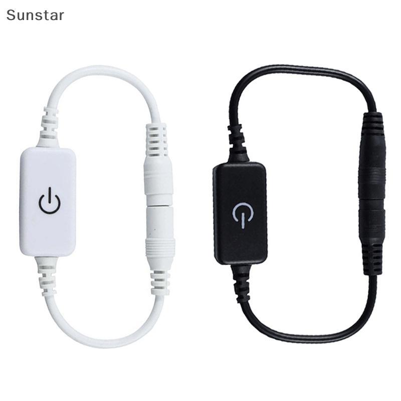 Sunstar LED Strip Touch Dimmer ความสว่างควบคุม LED Dimmer สวิทช์ 1 คีย์ Dimmer 12 V-24 V ปรับสวิทช์ไ