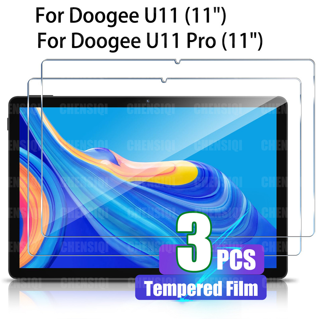 1‐3 ชิ้นฟิล์มแก้วกันน้ํามันสําหรับ Doogee U9 U13 U12 U11 U10 2025 pro Ultra HD ฟิล์มกระจกนิรภัยสําหร