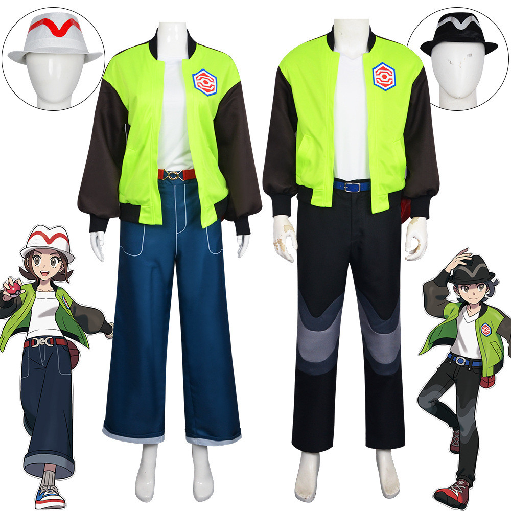 Pokémon Pokémon Legend ZA Protagonist cos ชุดเกมสไตล์เดียวกัน Gaita Ni คอสเพลย์เครื่องแต่งกายแจ็คเก็