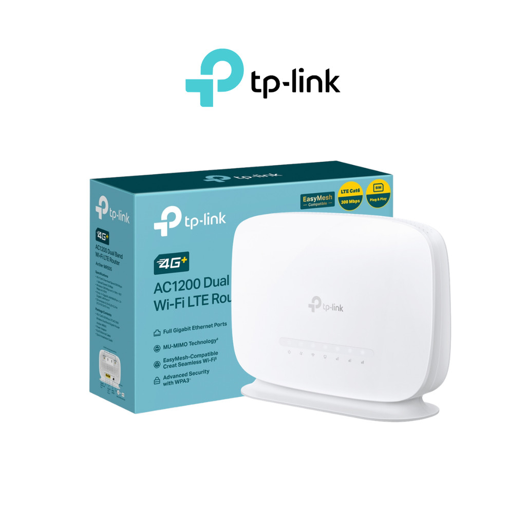 TP-LINK ARCHER MR505 AC1200 4G+ Cat6 Wireless Dual Band Gigabit Router