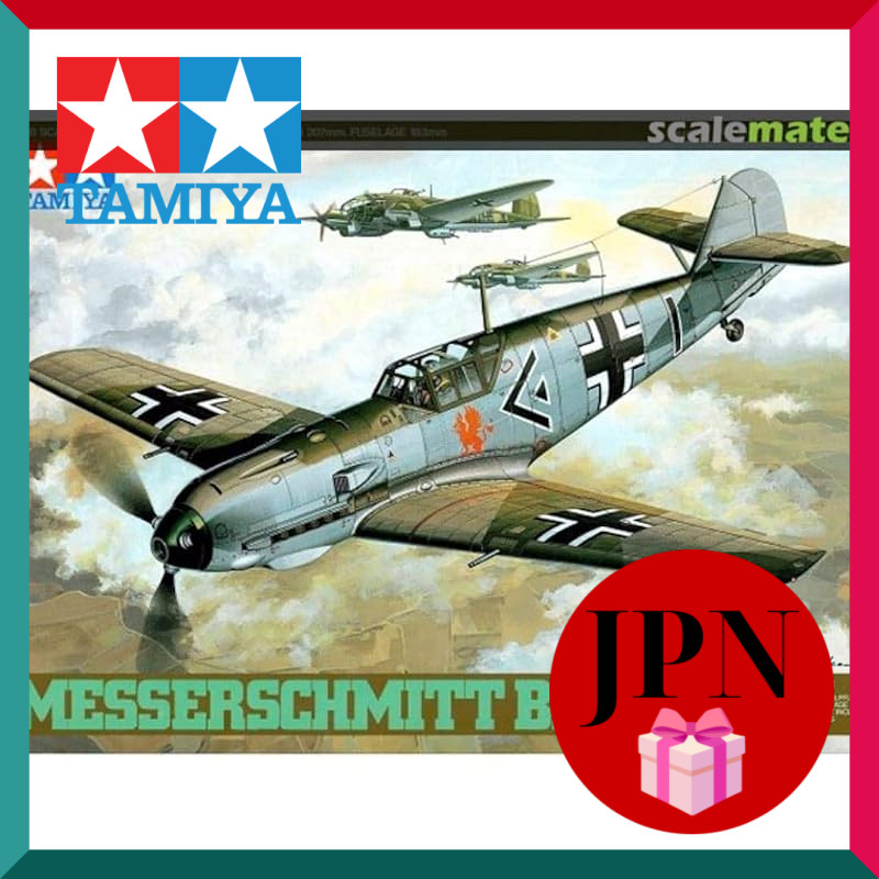 Tamiya 1/48 Masterpiece Aircraft Series No. 50 German Air Force Messerschmitt Bf109E-3 Plastic Model