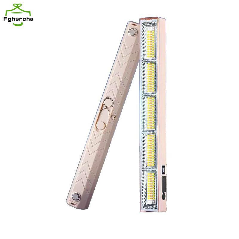 5 โหมด Camping โคมไฟ LED High Lumen Type-C ชาร์จตะขอแม่เหล็กสําหรับเดินป่าตกปลากลางแจ้งไฟฉุกเฉิน