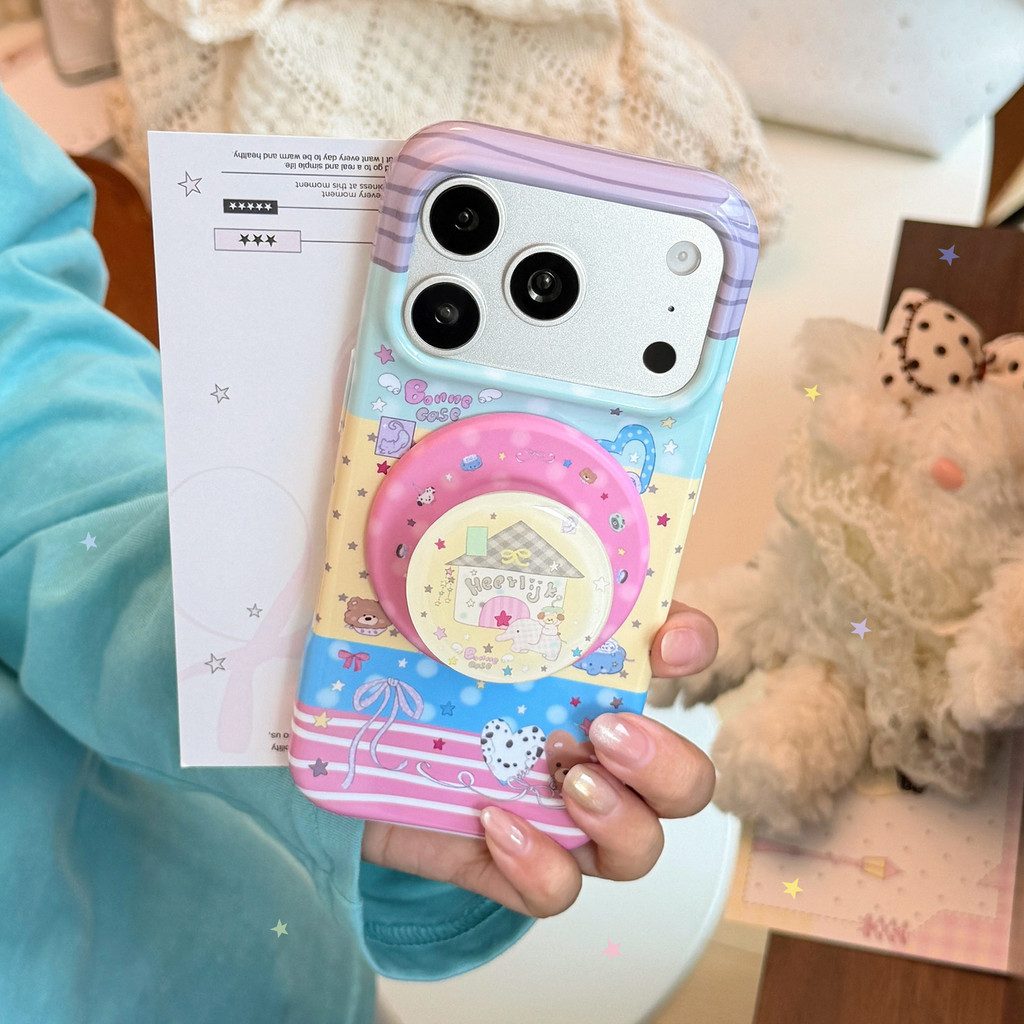 [Sheren] เคสโทรศัพท์การ์ตูนสัตว์แฟนตาซีเหมาะสําหรับ i17 16 15 14 13 12 11 pro max  เคสไอโฟน