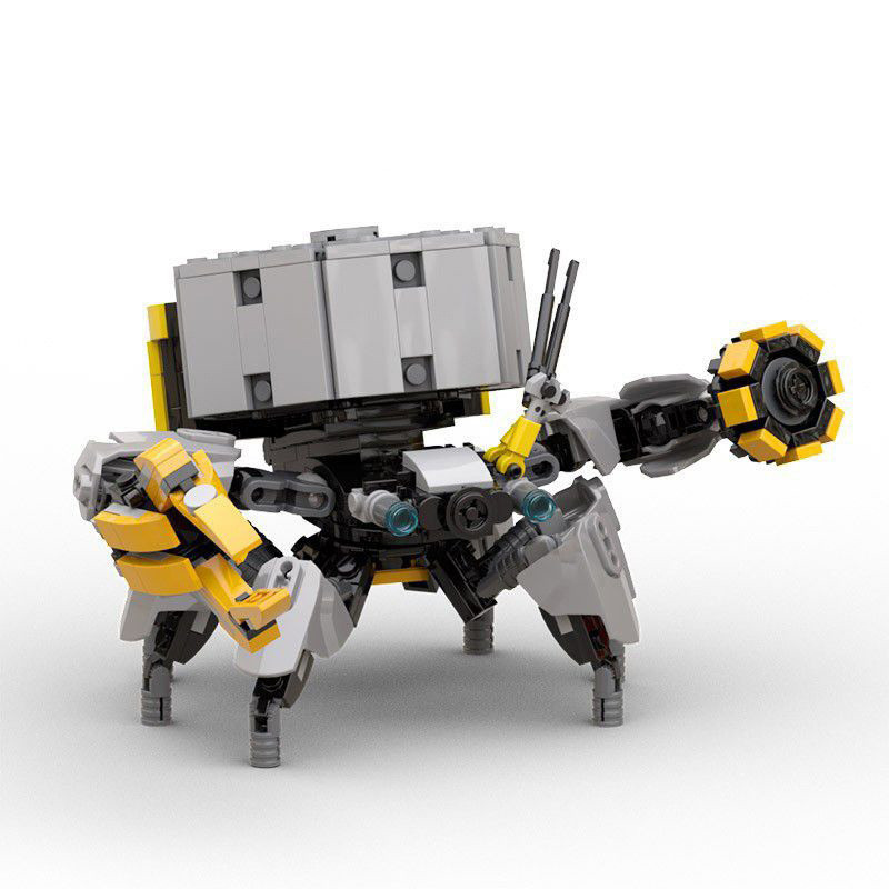 เบอร์ 1523 C9182Y01 Mini Shell Walker MOC Shell Walker Horizon Zero Dawn Building Block Toy Model