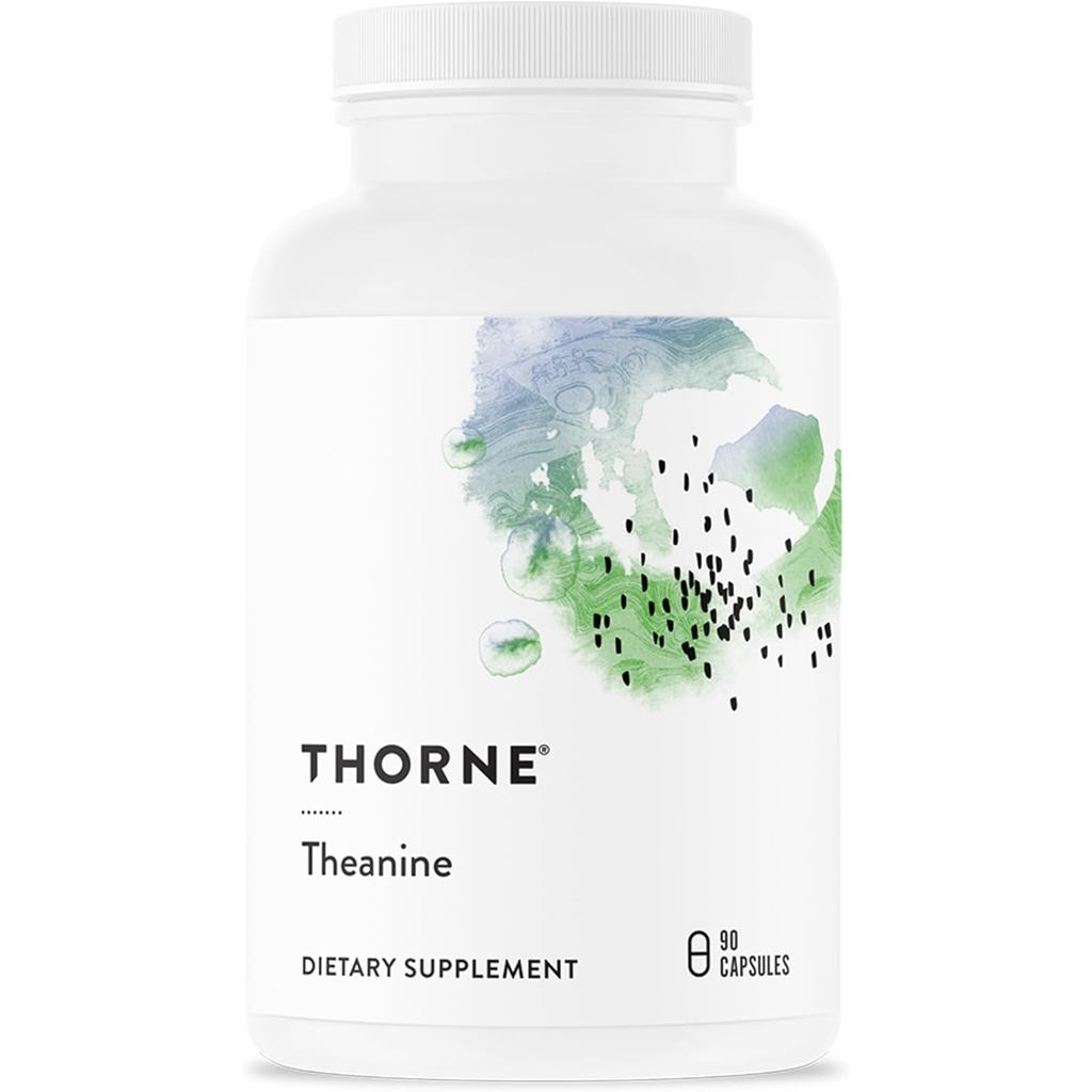 THORNE Tea Amino Acid อาหารเสริม L-Tea Amino Acid 200มก. 90 แคปซูล