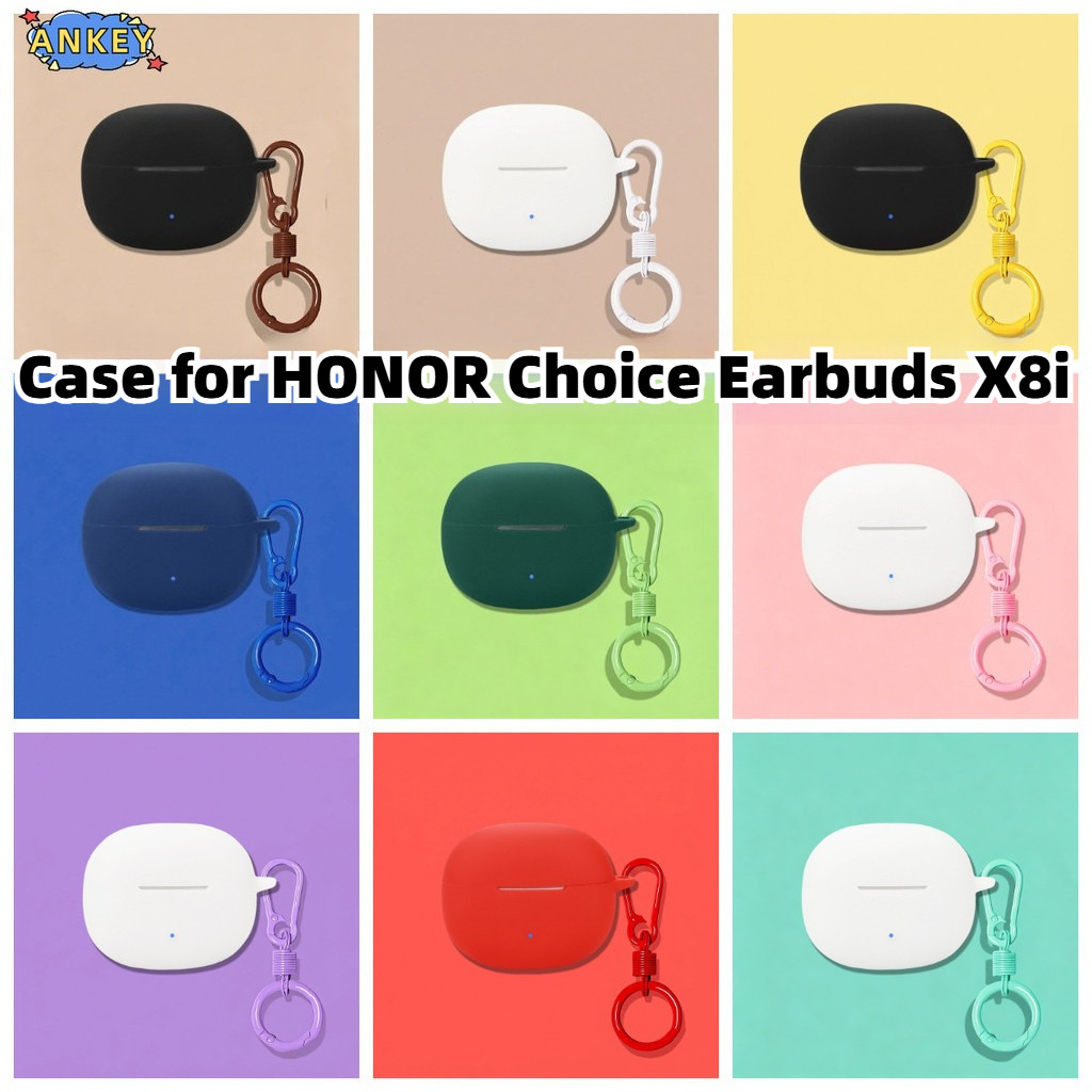 Compatible with HONOR Choice Earbuds X8i Bluetooth Earphone Silicone Protective Case for HONOR Choic
