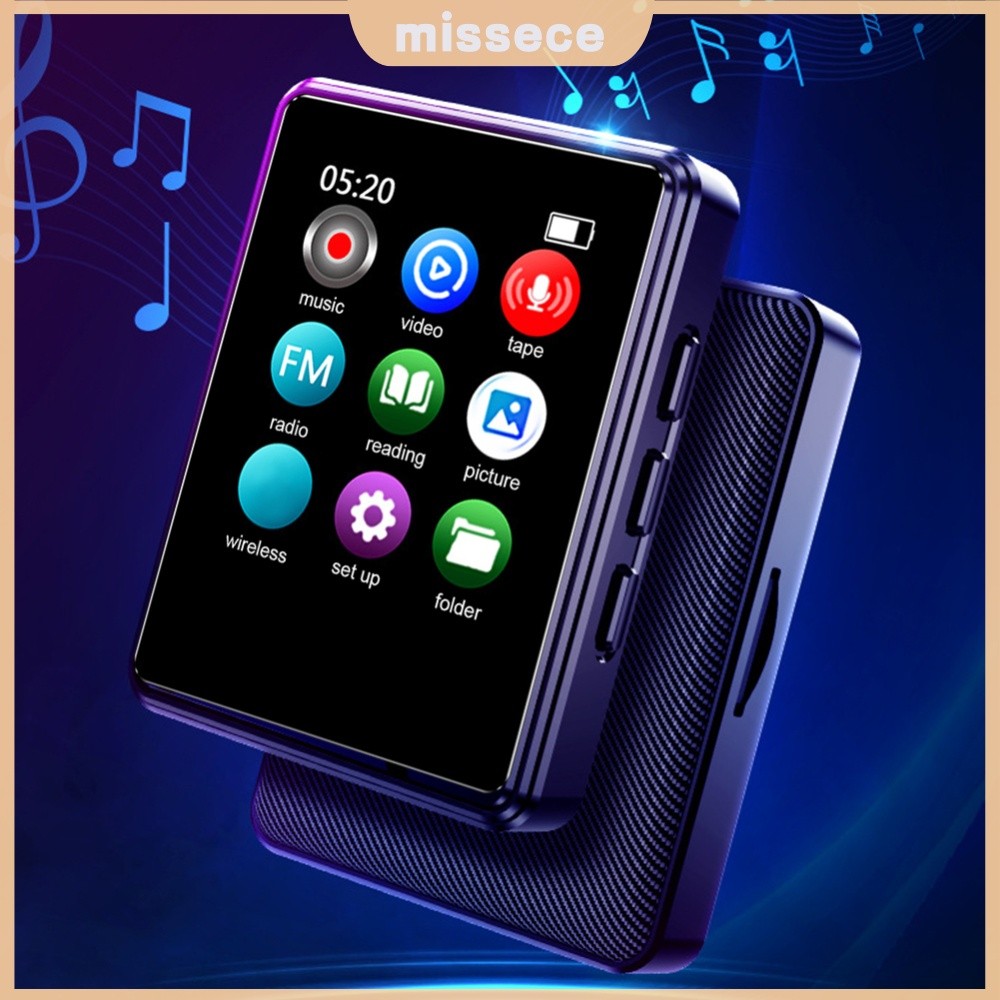MP3/MP4 เครื่องเล่นเพลง Lossless Full Touchscreen Sport Music Player 128GB [Missece.th]