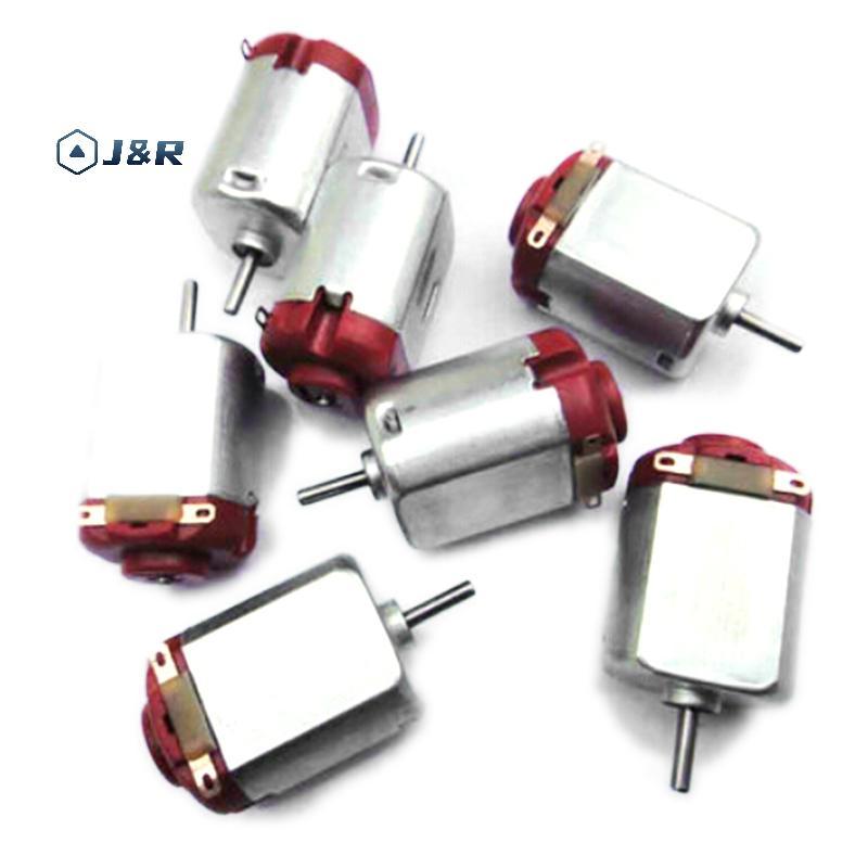J&R>R130 มอเตอร์ประเภท 130 Hobby micro มอเตอร์ 3-6V DC 0.35-0.4A 8000 RPM ใหม่