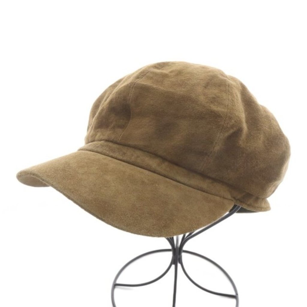 CA4LA Hat Newsboy Cap suede Brown Direct from Japan Secondhand