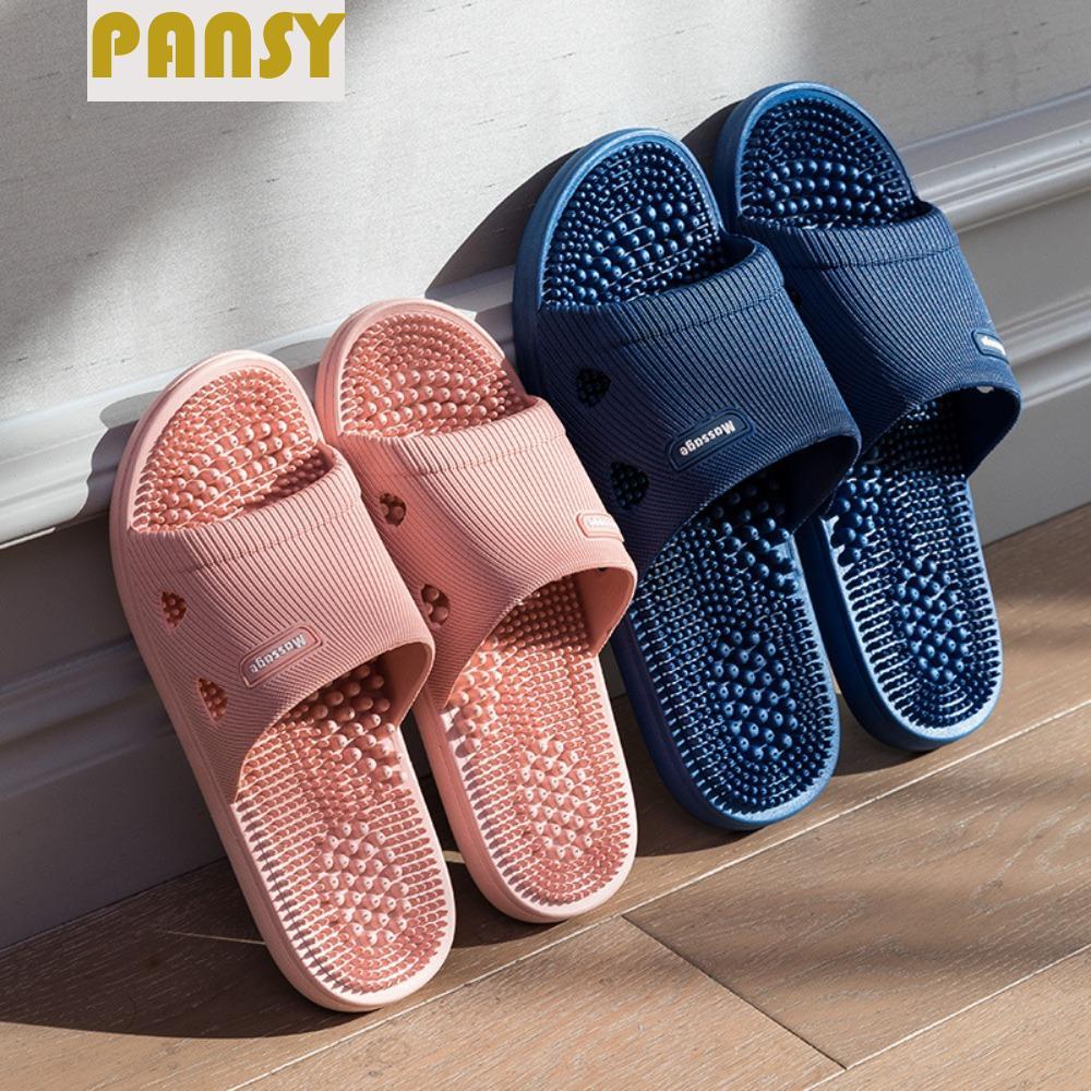 รองเท้าแตะแพลตฟอร์ม PANSY, รองเท้าแตะนวดหนากันกลิ่นเปิดนิ้วเท้า, ทุกการแข่งขัน Solid Beachwear น้ําห