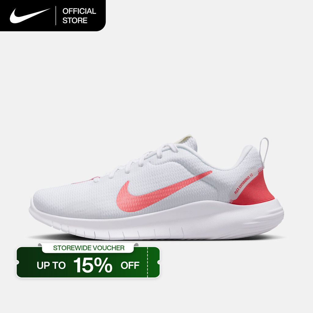 Nike Women's Flex Experience Run 12 Road Running Shoes - White [DV0746-103]