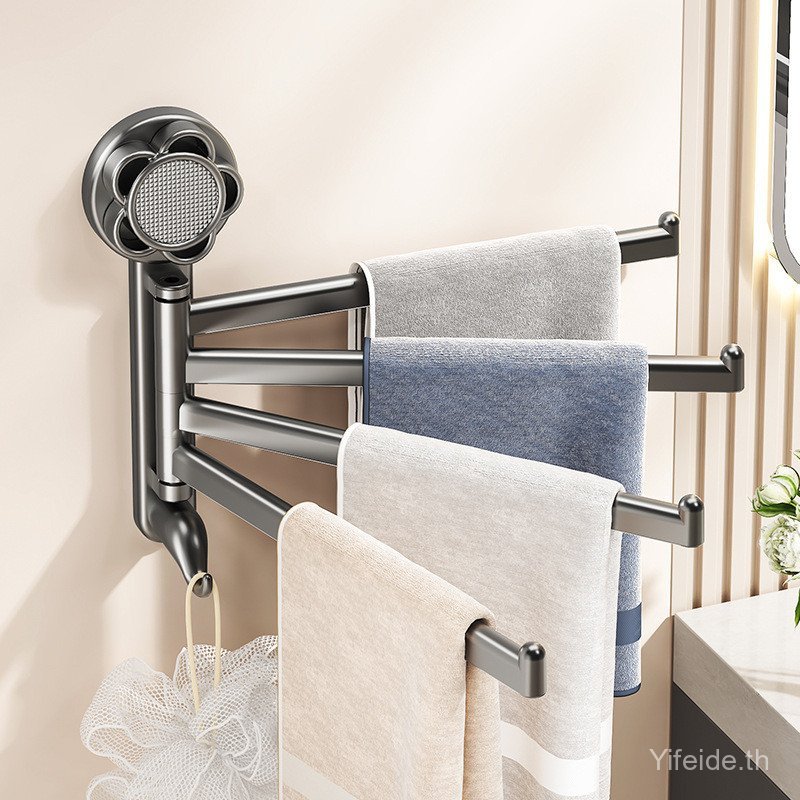 YFD Suction cup kitchen rag rack, storage rack, sink and window sill drainage rack, wall-mounted mul
