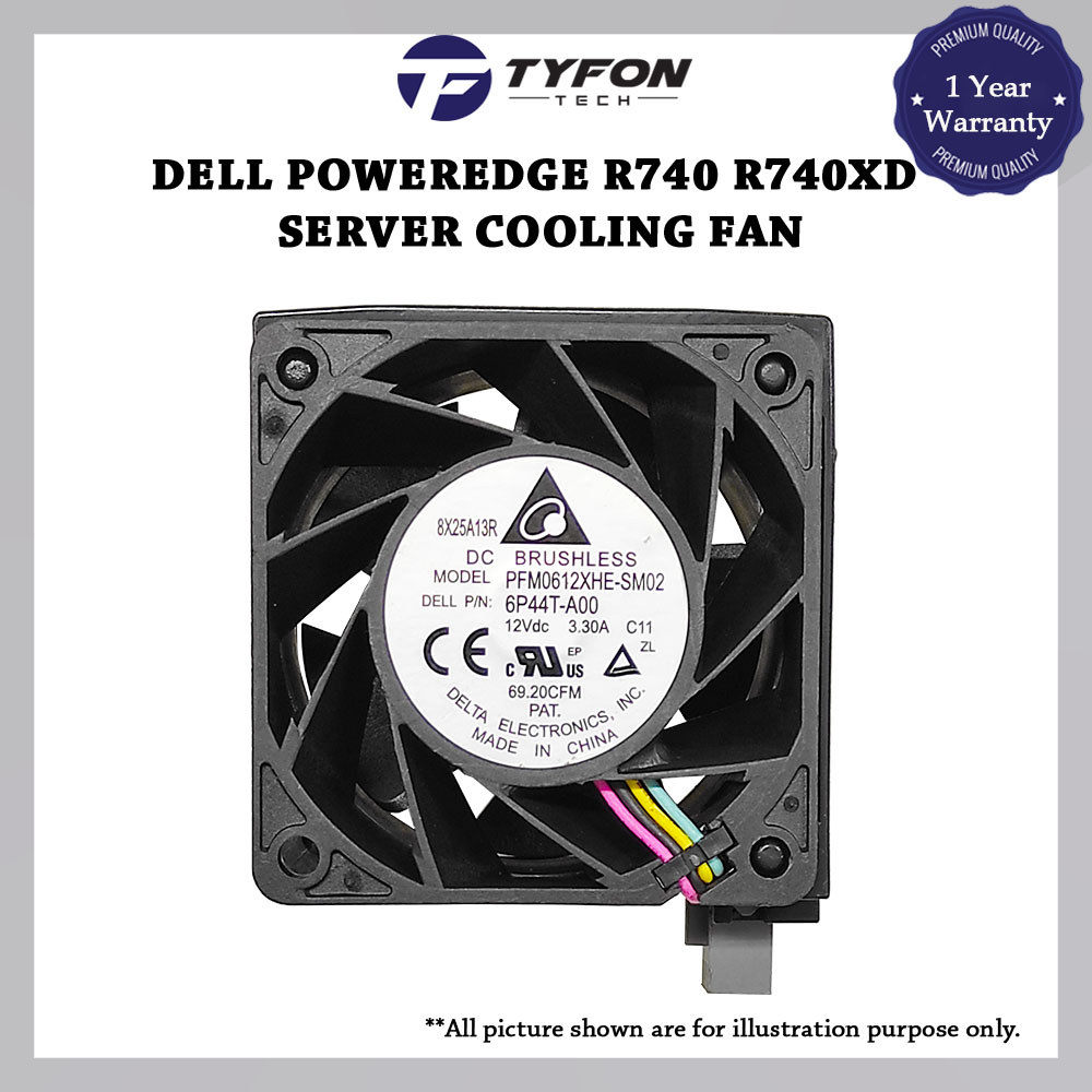 Dell PowerEdge R740 R740XD พัดลมระบายความร้อนเซิร์ฟเวอร์ 04VXP3 4VXP3