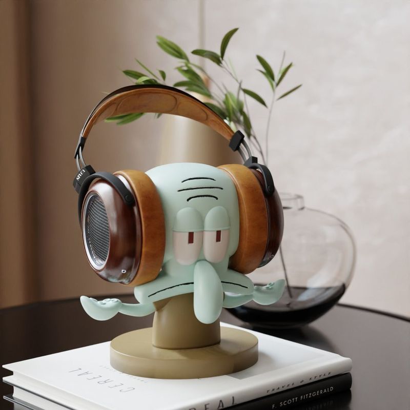 Brother Octopus ที่เก็บหูฟังขาตั้งหูฟัง Desktop Storage Gaming Creative ที่แขวนหูฟังขาตั้งจอแสดงผล Q