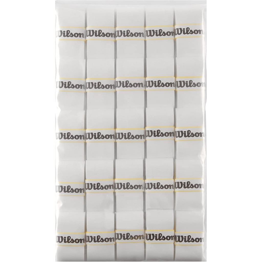 Wilson Pro Overgrip Comfort, 25-Pack, White — fewer grips than the 30-pack.