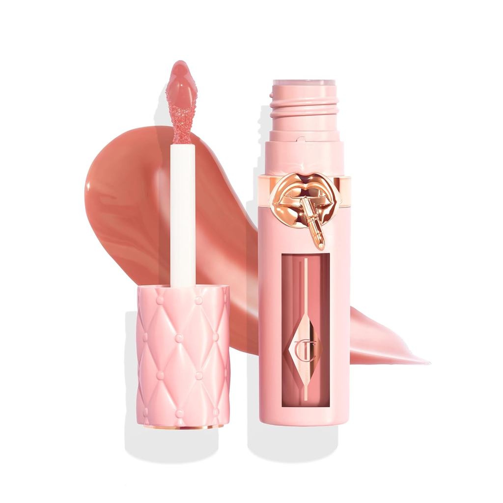 Charlotte Tilbury Big Lip Plumpgasm Lip Gloss - Gift Set Essential - Hydrating Plumper with Hyaluron