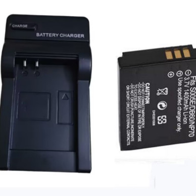 S005E แบตเตอรี่เหมาะสําหรับกล้อง Panasonic CCD DMC-LX1 LX2 LX3 FX07/100 FX50 Charger