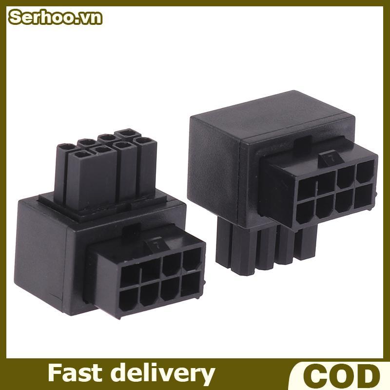 เมนบอร์ด CPU 8PIN Power Steering Connector 8PIN 90 องศาอะแดปเตอร์อินเทอร์เฟซพวงมาลัย