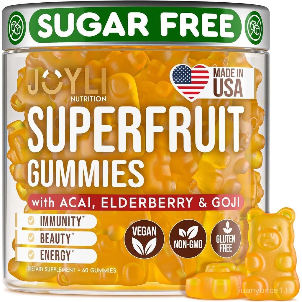 Joylier Gummy ผู้ใหญ่ปราศจากน้ําตาลผลไม้ Multivitamin Gummy ผู้ชายผู้หญิงธรรมชาติ Gummy วิตามินมี Wo