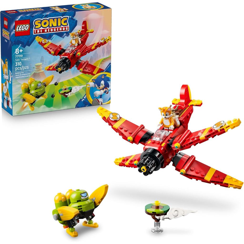 LEGO Sonic the Hedgehog Tails Tornado-1 77119